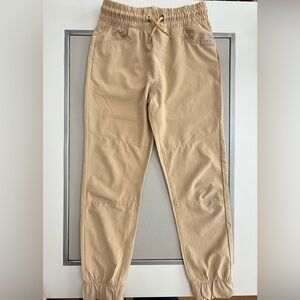 WEATHERPROOF VINTAGE KIDS' Tech Cargo Joggers | Size: 7 years | Color: Tan